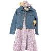 BT33: Girls Denim Jacket, Dress & Headband Outfit (7-12 Years)